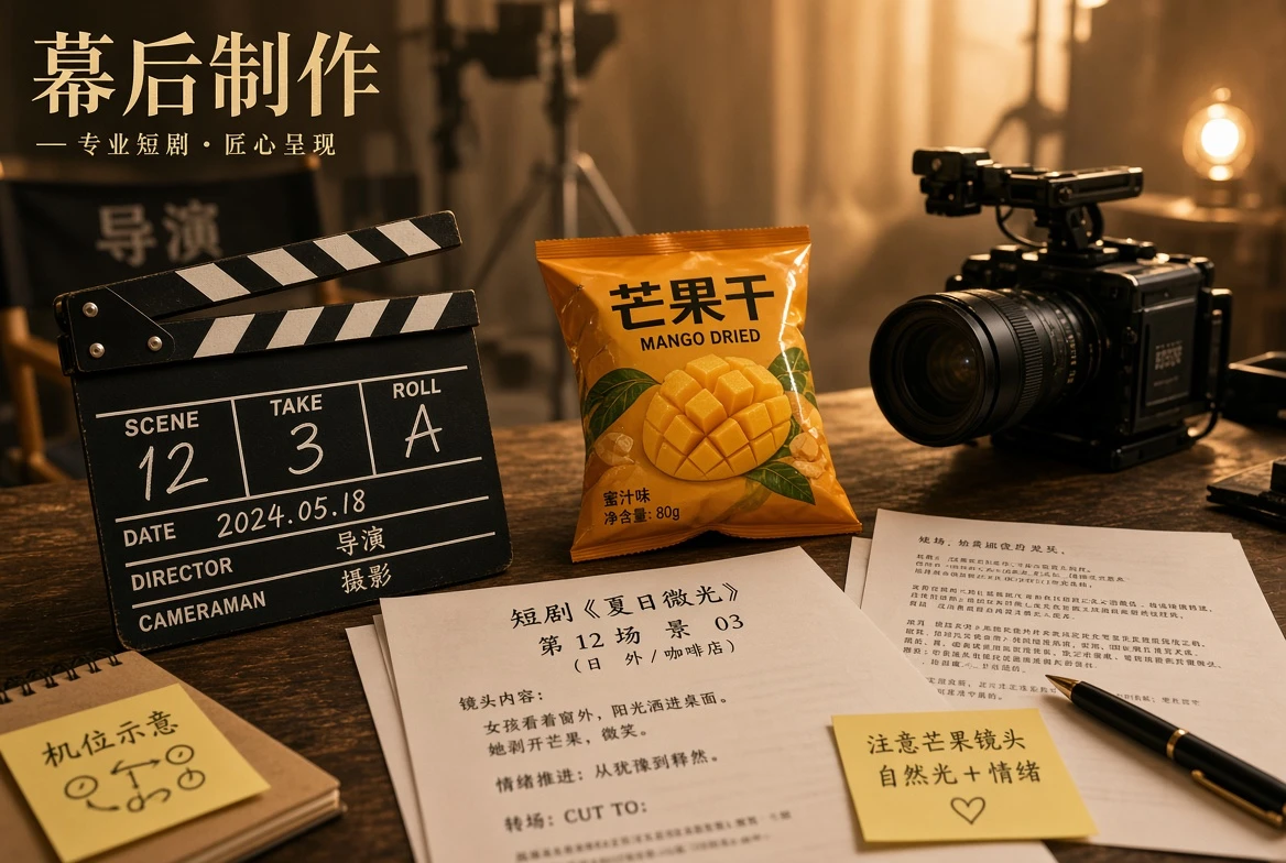 视频拍摄幕后